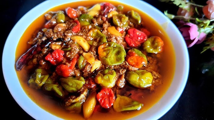নগা মরিচের আচার