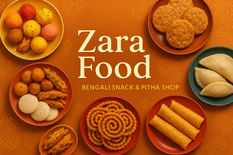 plz Generate me a slider banner, as my shop, snack ,pitha